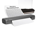 Pora&co Thermal A4 printer, grey
