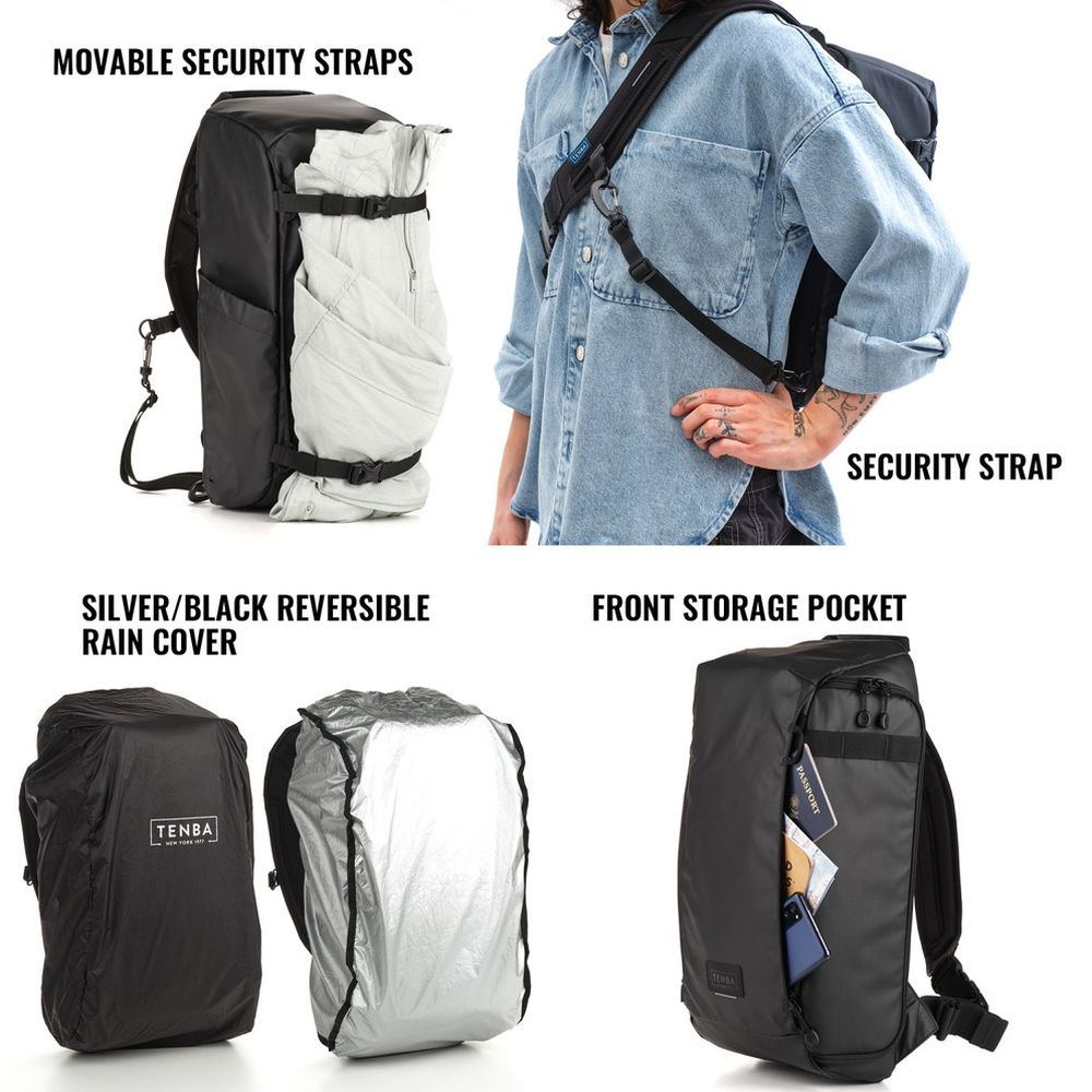 Tenba Solstice v2 16L slingbag, black
