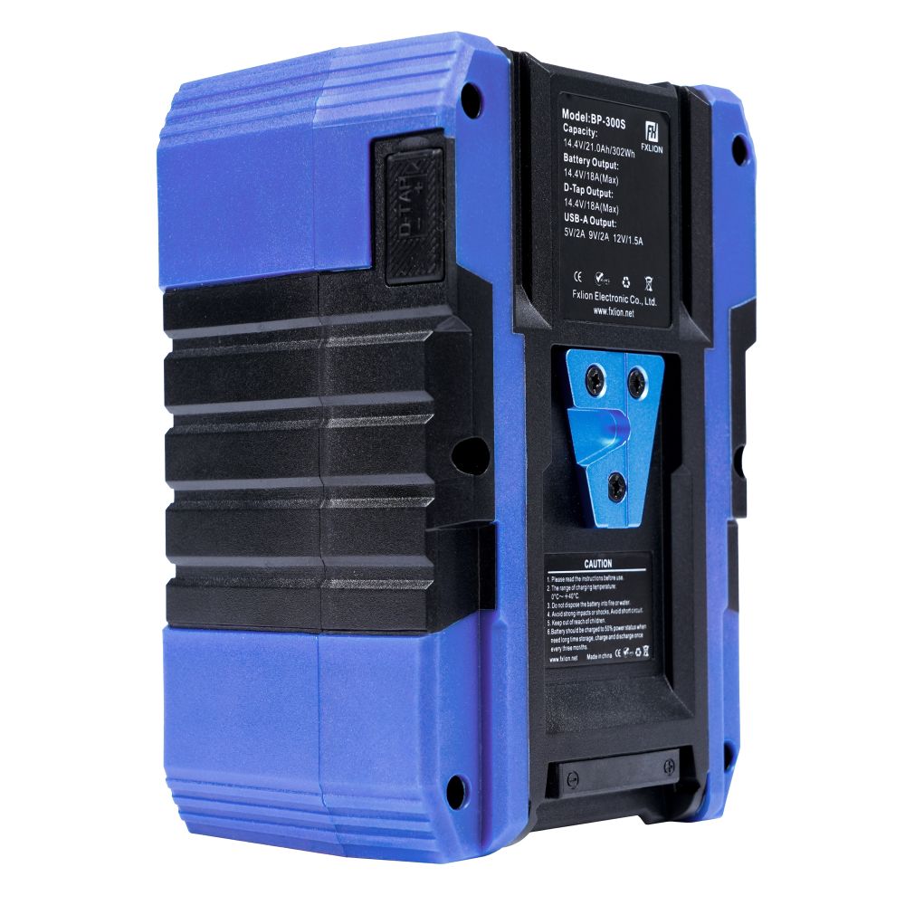 Batteria Fxlion Cool Nero V-Attacco, 14,4V, 302Wh con USB, D-Tap