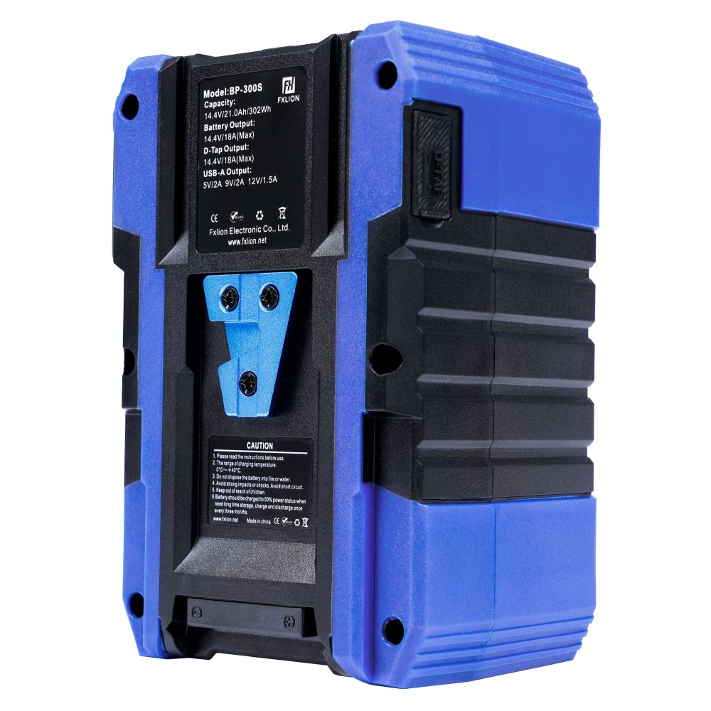Batteria Fxlion Cool Nero V-Attacco, 14,4V, 302Wh con USB, D-Tap