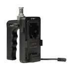 Impugnatura per batteria a V Nanlite con connettore DC