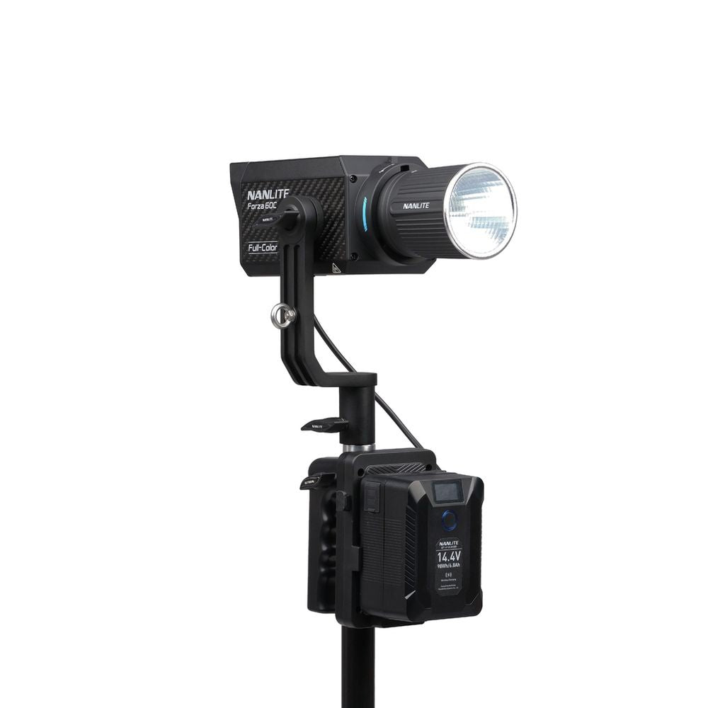 Nanlite V-Mount Battery grip with 4-Pin XLR Connector