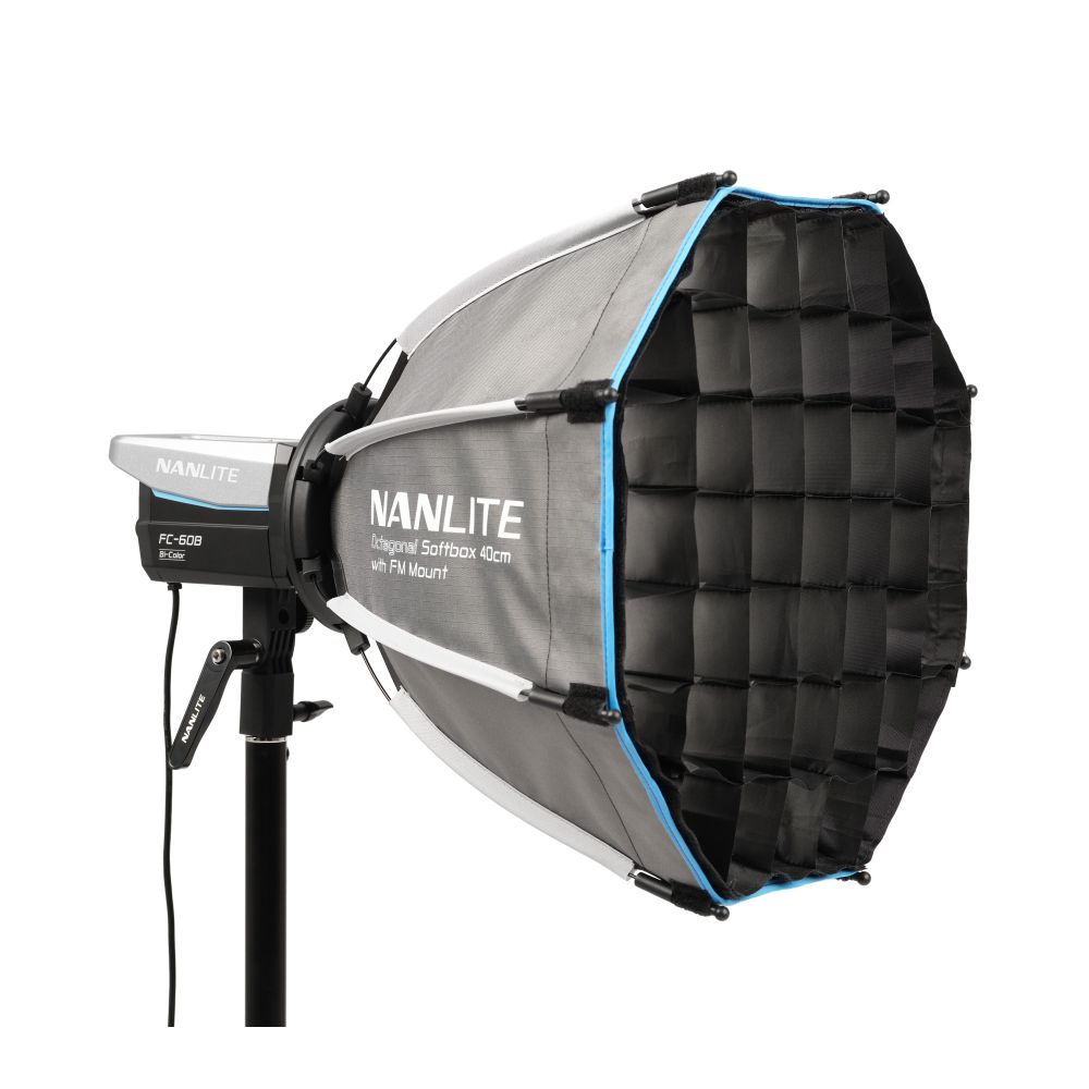 Softbox ottagonale Nanlite da 40 cm con attacco FM