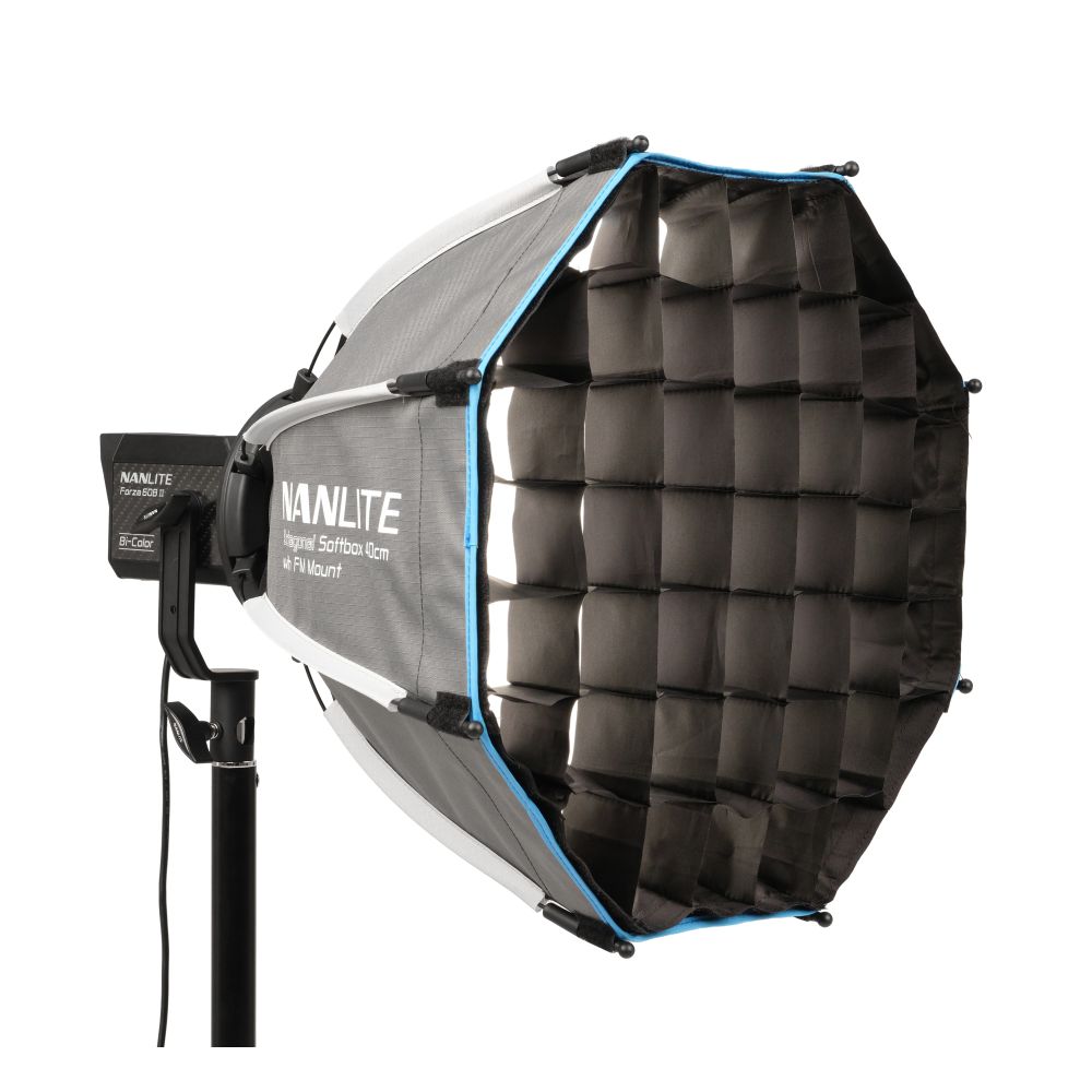 Softbox ottagonale Nanlite da 40 cm con attacco FM