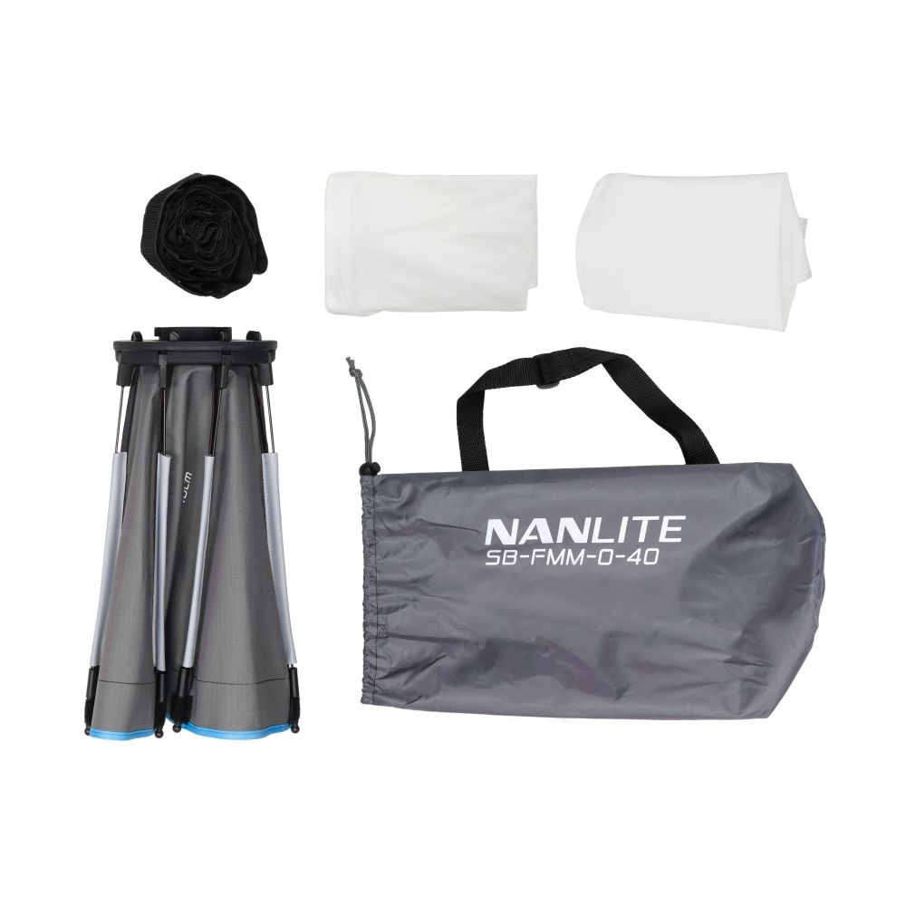 Softbox ottagonale Nanlite da 40 cm con attacco FM