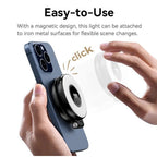 Ulanzi LM19 Luce ad anello per smartphone con Magsafe