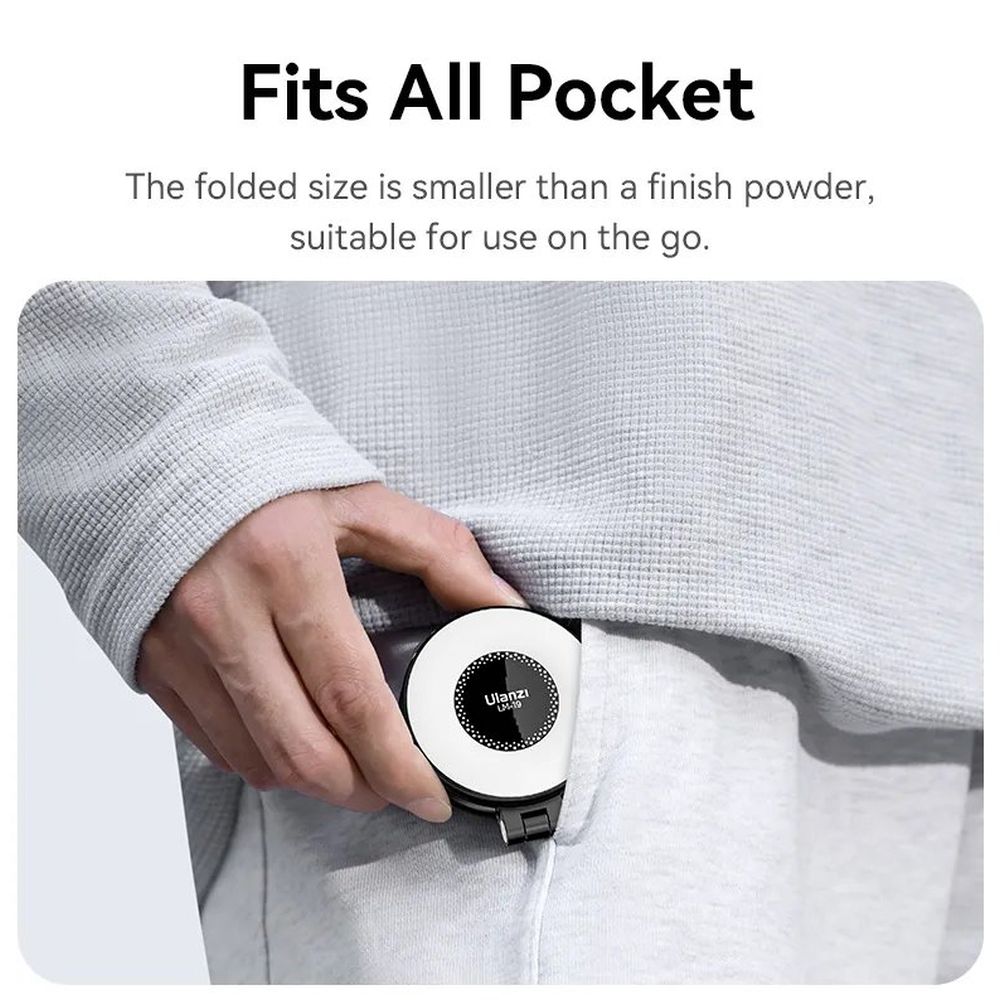 Ulanzi LM19 Luce ad anello per smartphone con Magsafe
