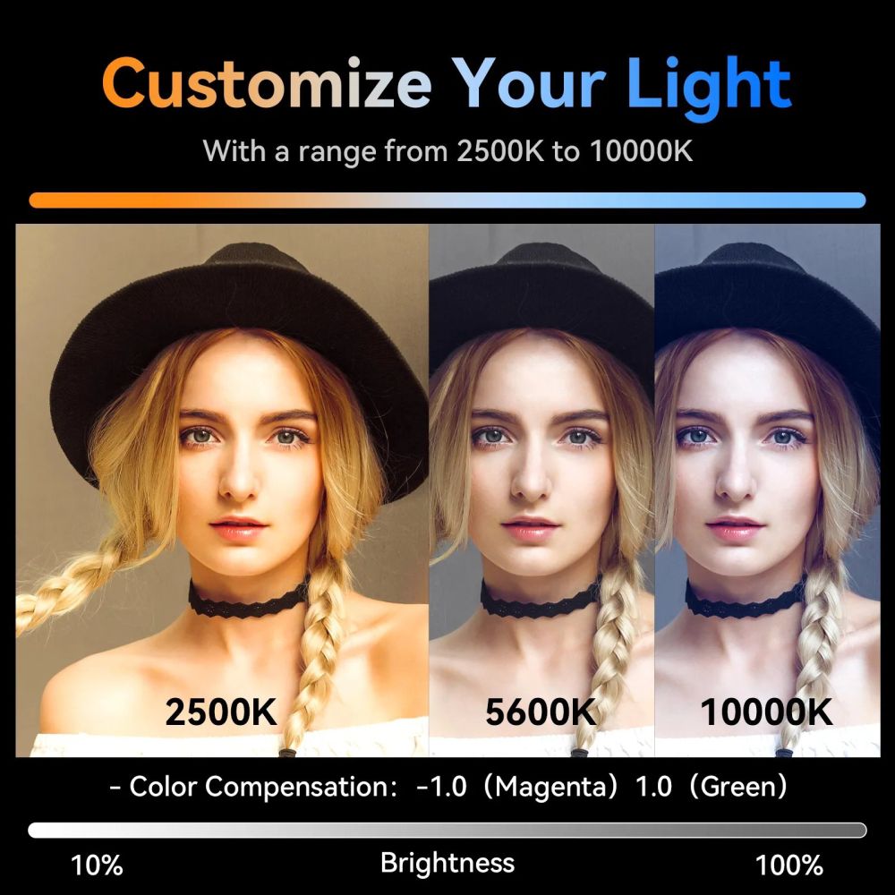 Ulanzi VL360 RGB 40W Pro Tubo Light Stick con handvat