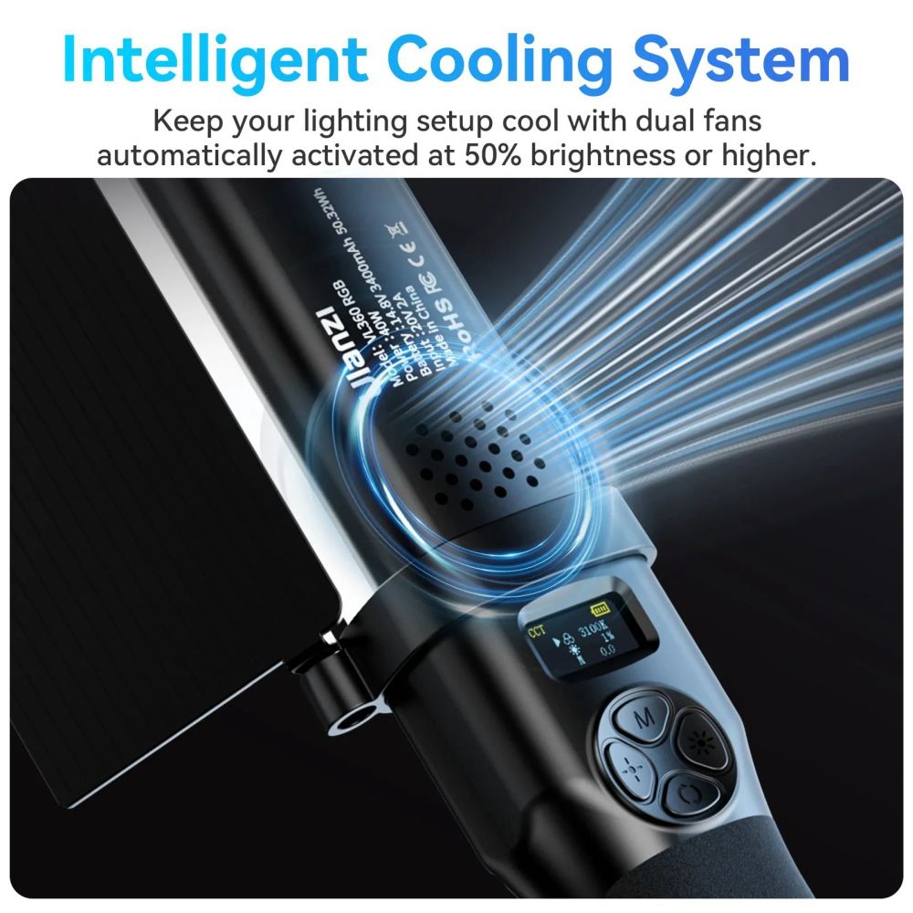 Ulanzi VL360 RGB 40W Pro Tubo Light Stick con handvat