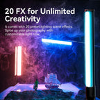 Ulanzi VL360 RGB 40W Pro Tubo Light Stick con handvat