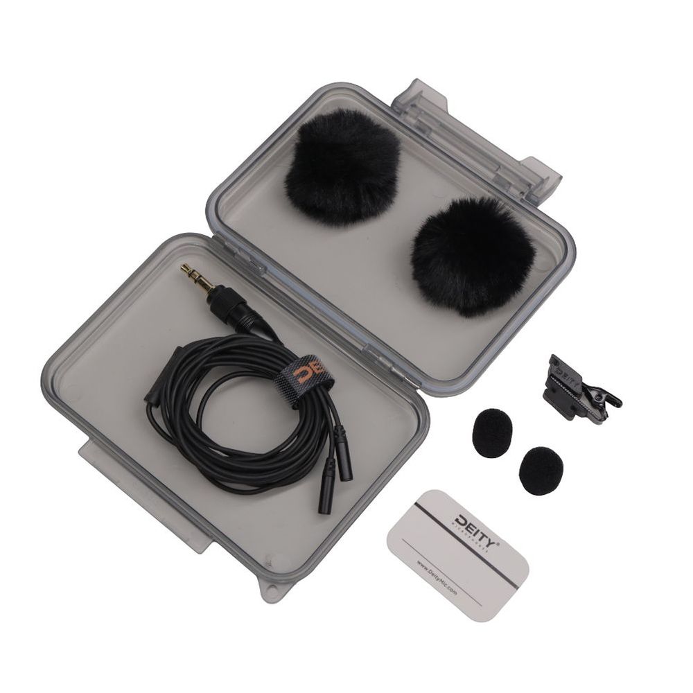 Deity Dual-Testa WLP (lavalier a doppia capsula - TRS da 3,5mm)