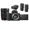 Sony ZV-E10 II + 16-55mm f/2.8 G + microfono ECM-W3