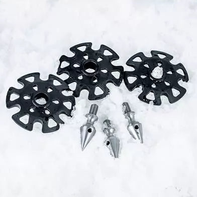 Leofoto TFW Spikes con racchette da neve (set di 3)