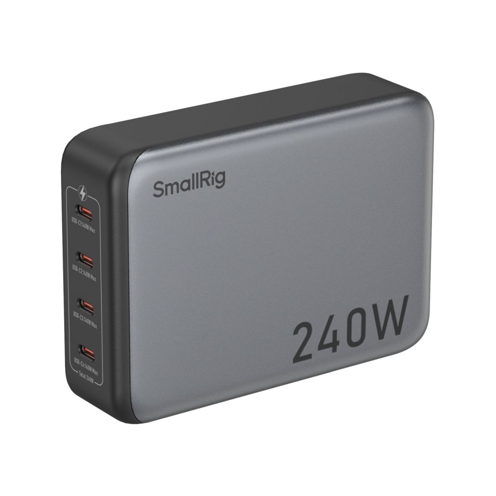 SmallRig 4752 Adattatore di alimentazione PD a 4 porte da 240W (standard UE) 4752