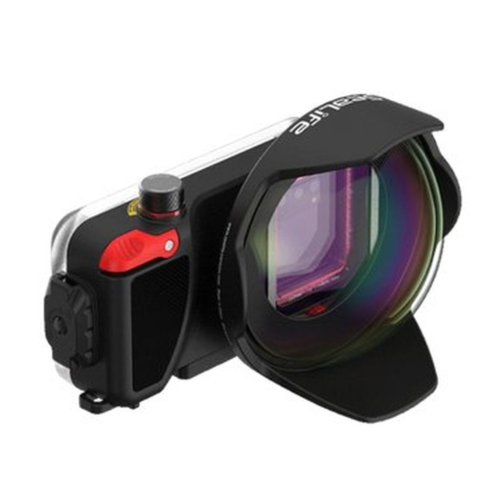 Sealife SportDiver Obiettivo grandangolare a cupola 15cm (solo per custodia SportDiver, include cordino e custodia protettiva)