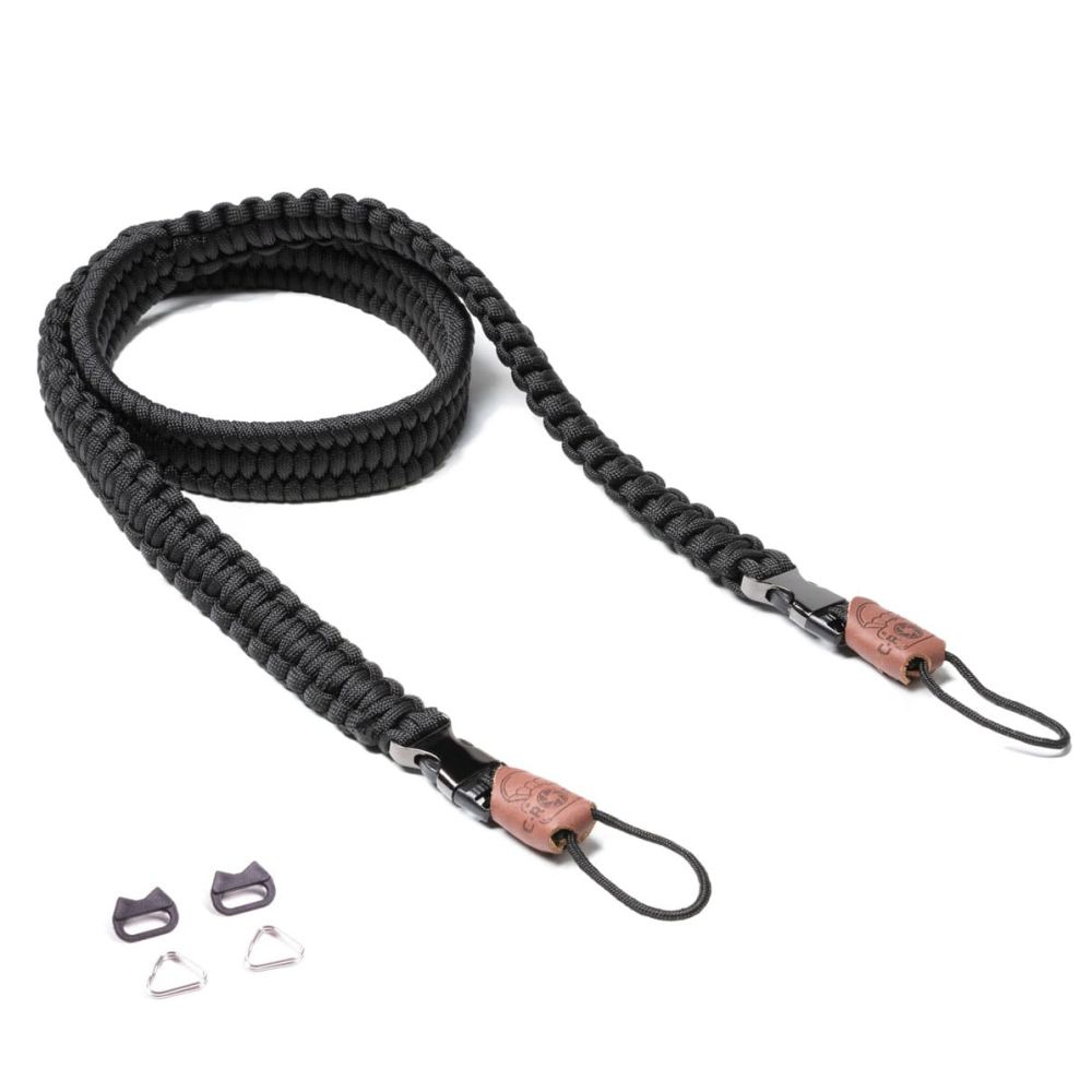 C-Rope Traveler tracolla per fotocamera Silent Nero, 100cm Paracord