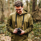 C-Rope Traveler tracolla per fotocamera Silent Nero, 100cm Paracord