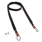 C-Rope Traveler tracolla per fotocamera Silent Nero, 140cm Paracord