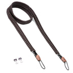 C-Rope Cinghia per fotocamera Traveler Caffè scuro, 140 cm Paracord