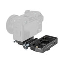 SmallRig Kit piastra di montaggio adattatore per batteria NP-F per fotocamere mirrorless 4696