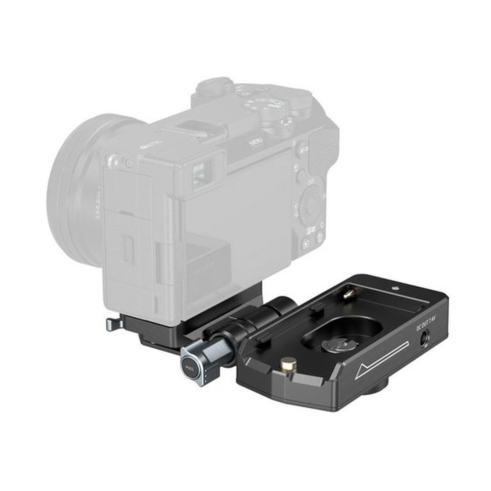 SmallRig Kit piastra di montaggio adattatore per batteria NP-F per fotocamere mirrorless 4696