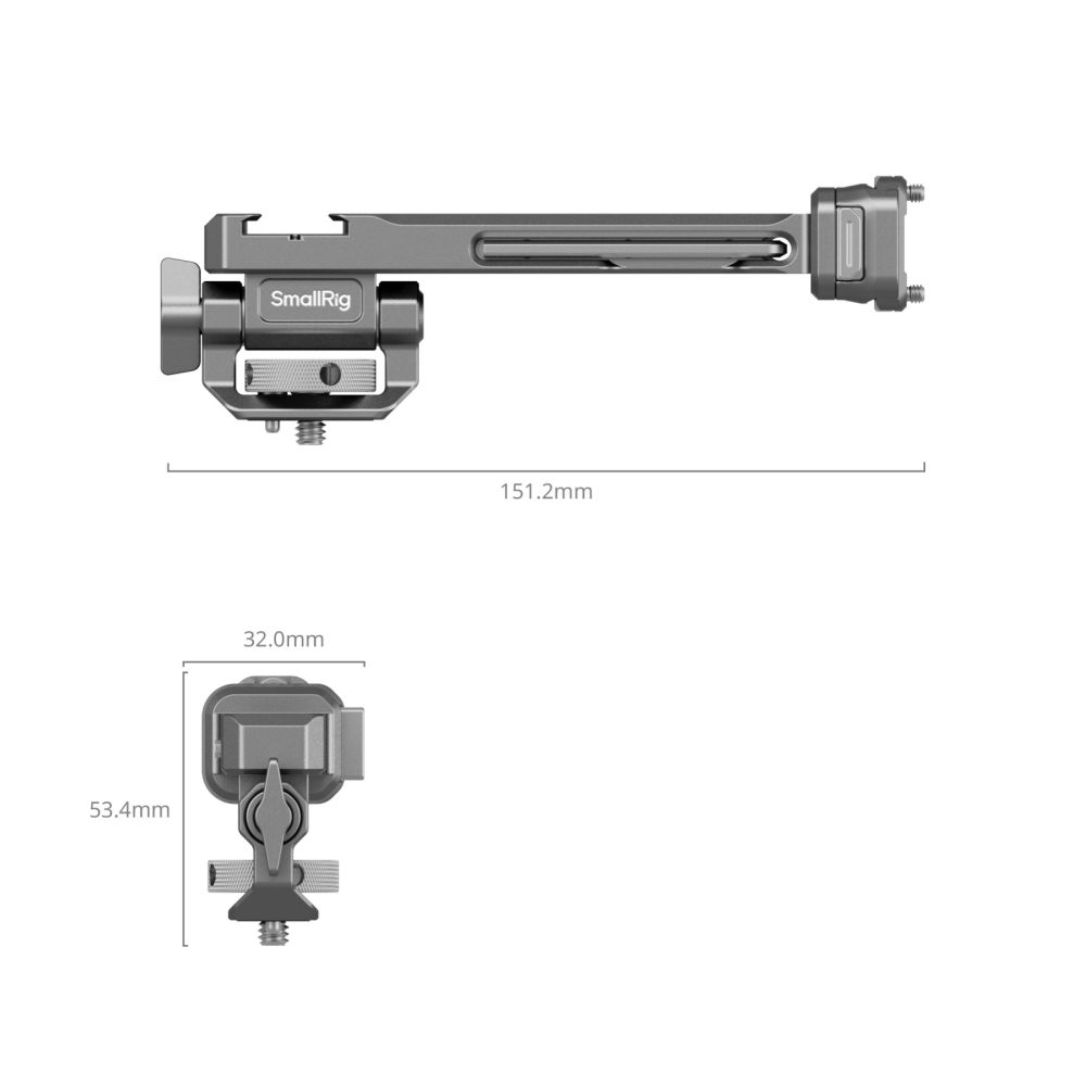SmallRig HawkLock H21 Supporto per monitor per stabilizzatori DJI 4637
