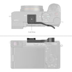 SmallRig Thumb Impugnatura per Sony Alpha 7C II / Alpha 7CR / Alpha 7C (nero) 4820