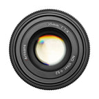 7Artisans 35mm f/1.4 Canon (attacco EOS-R) mark III FF nero