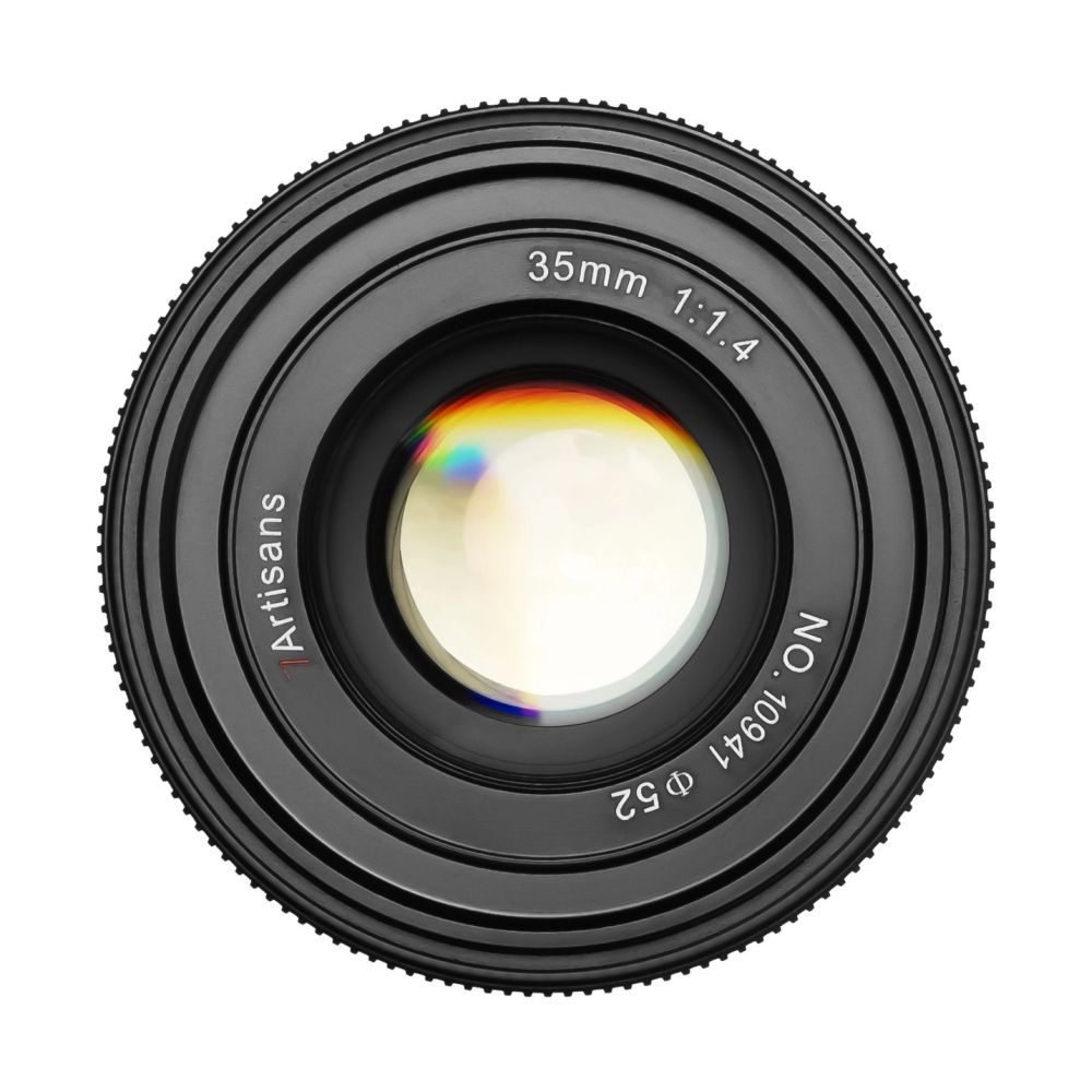 7Artisans 35mm f/1.4 Canon (attacco EOS-R) mark III FF nero