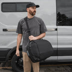 WANDRD CARRYALL Duffel Tracolla nero