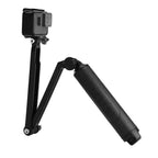 Telesin Bastone selfie a 3 vie per GoPro con treppiede e bobber