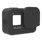 Telesin Copertura protettiva in silicone, nera per GoPro 8