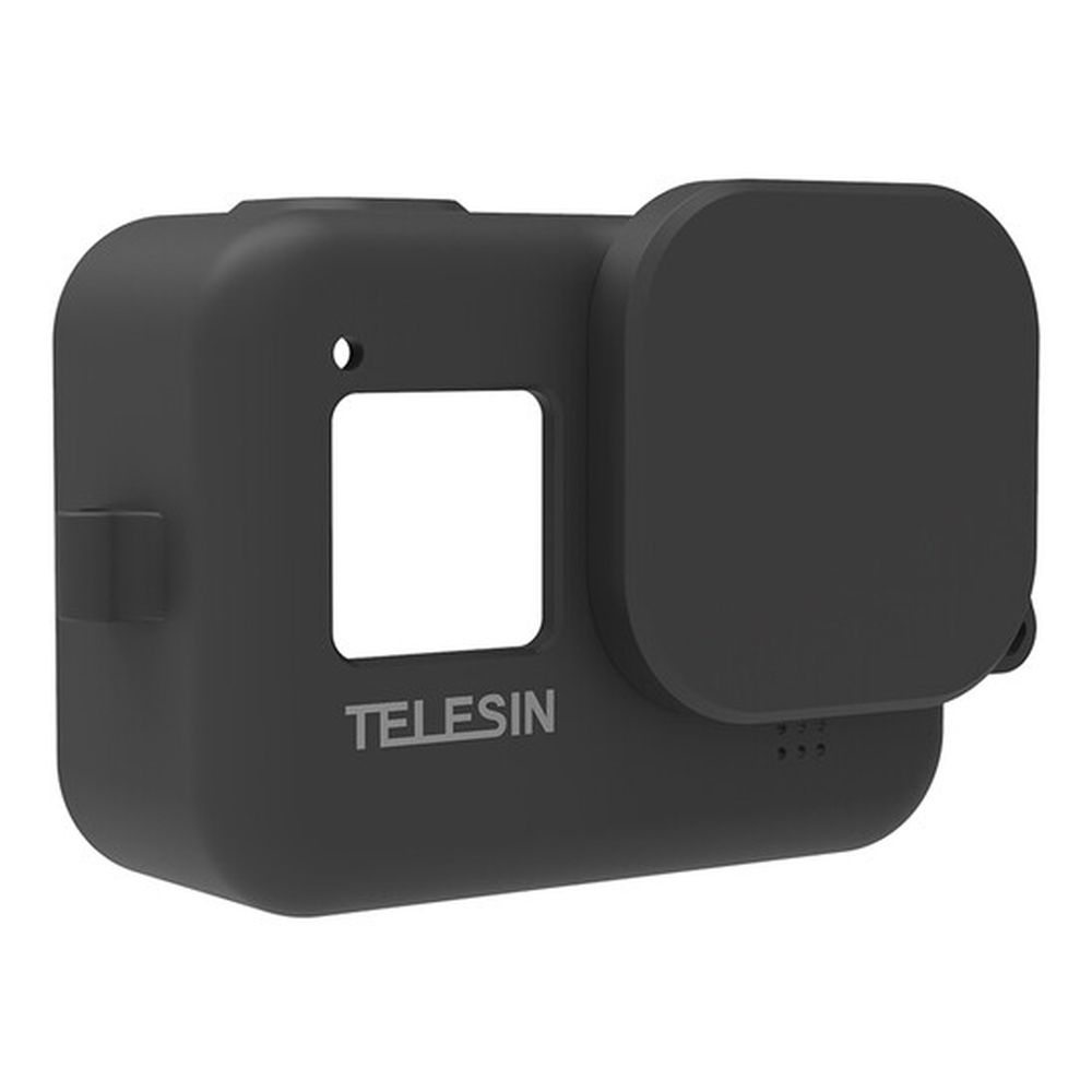 Telesin Copertura protettiva in silicone, nera per GoPro 8