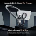 Telesin Neck Mount magnetic with MagSafe for smartphone, grey