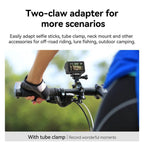 Telesin doppio supporto magnetico ad artiglio per DJI Osmo Action 3