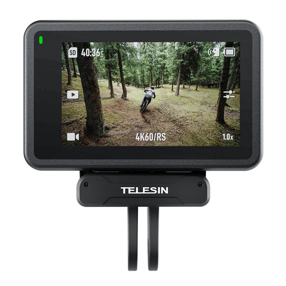 Telesin doppio supporto magnetico ad artiglio per DJI Osmo Action 3