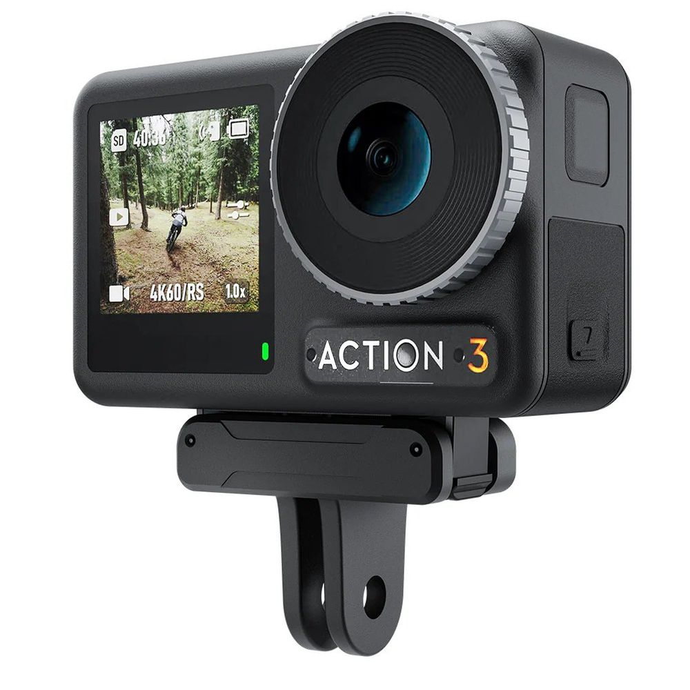 Telesin doppio supporto magnetico ad artiglio per DJI Osmo Action 3