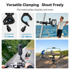 Telesin Supporto per tubo bici ruotabile a 360º