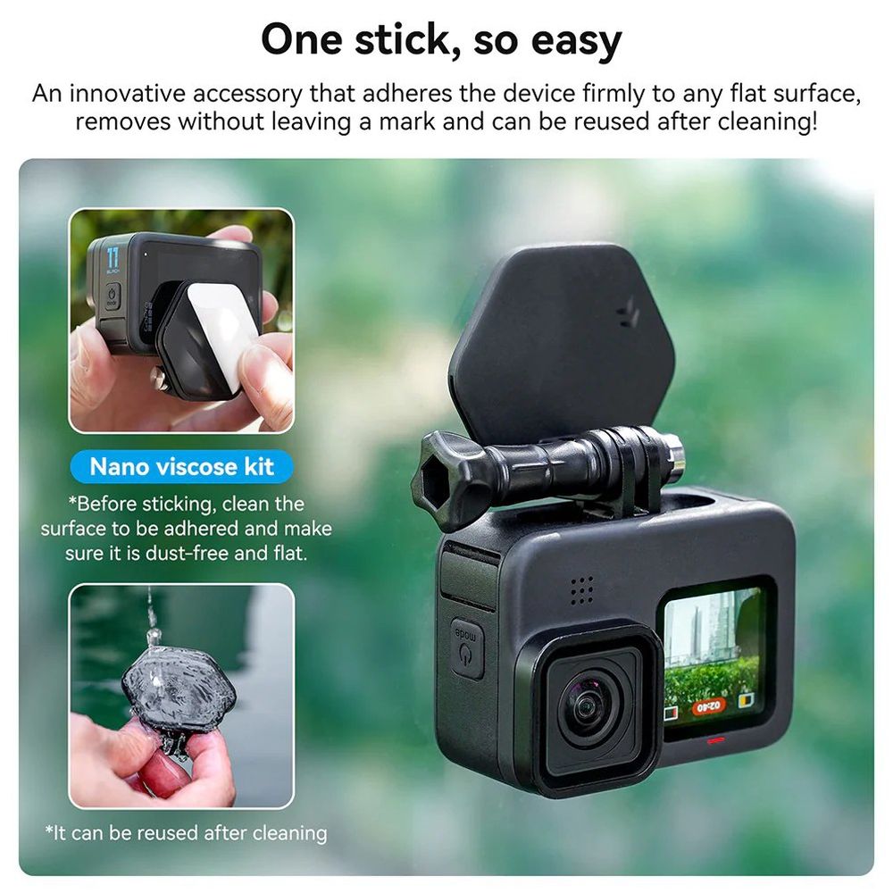 Supporto magnetico Telesin per GoPro con attacco al collo