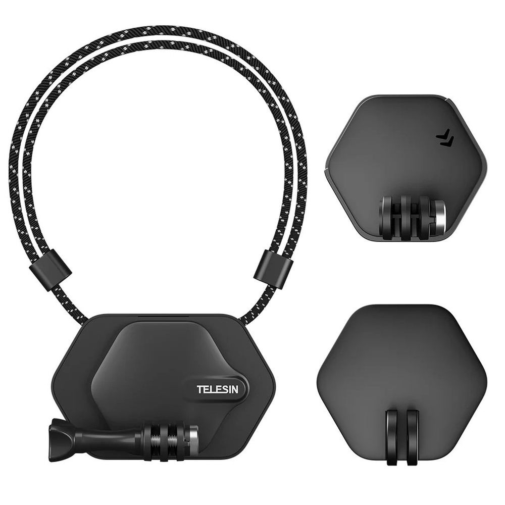 Supporto magnetico Telesin per GoPro con attacco al collo