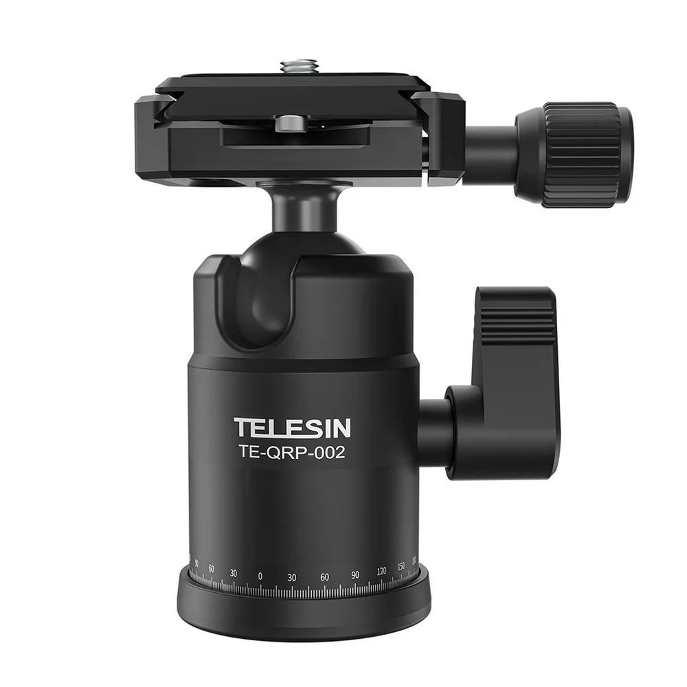 Telesin Supporto a ventosa a 3 bracci per GoPro+telecamera (con 3 ventose)