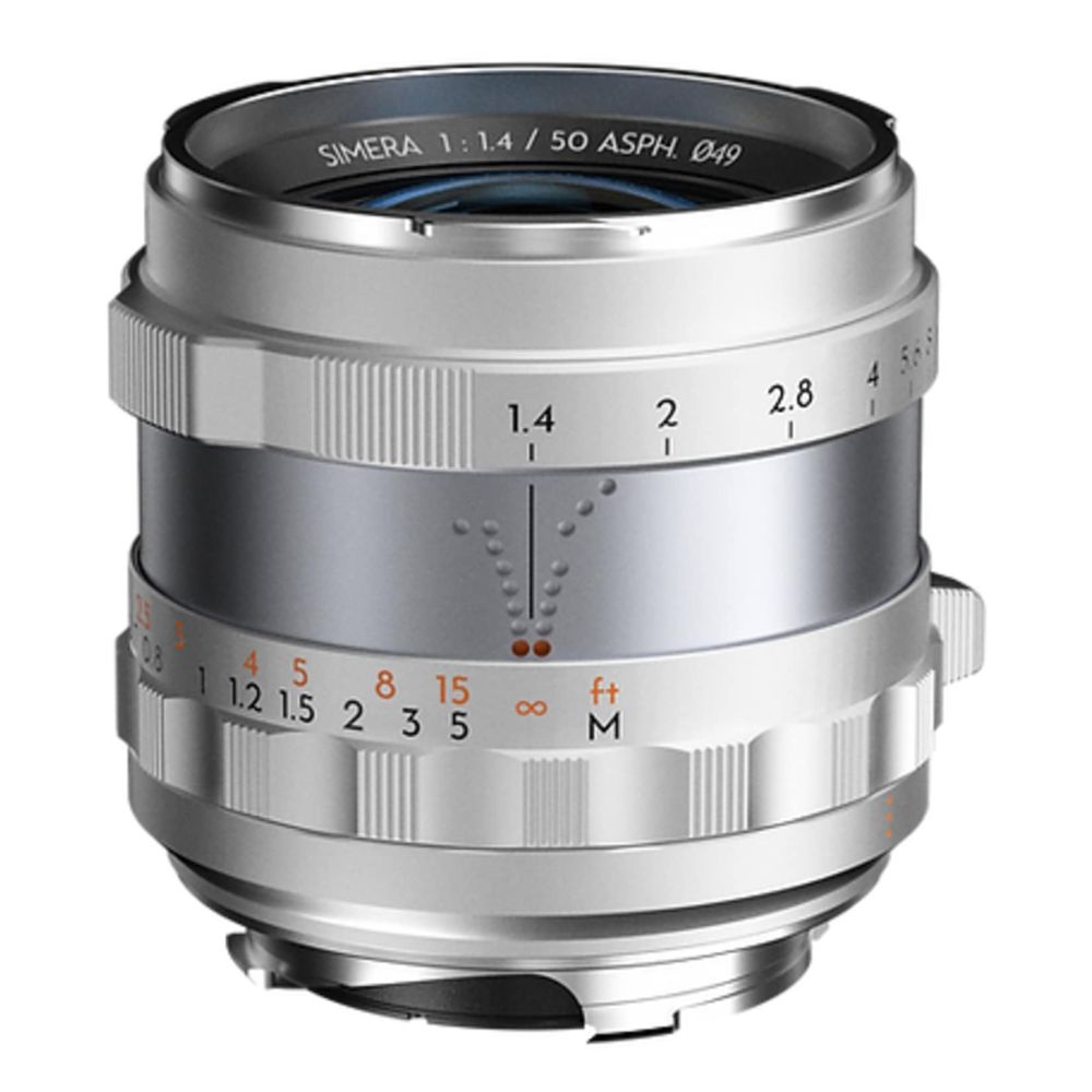 Thypoch Full-frame Simera 50mm f/1.4 for Leica M mount, silver