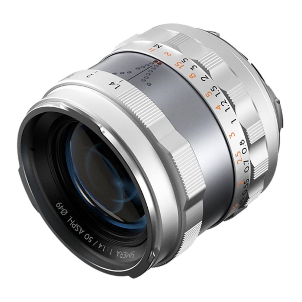 Thypoch Full-frame Simera 50mm f/1.4 for Leica M mount, silver