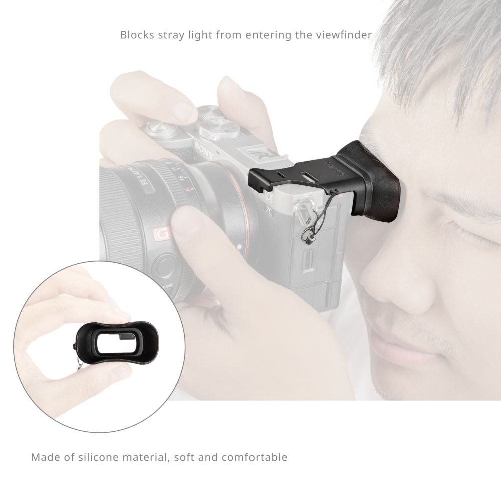 SmallRig: conchiglia oculare per mirino per Sony Alpha 7C II / Alpha 7CR 4819