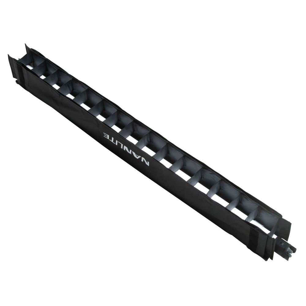 Nanlite Barndoor con Eggcrate per Pavotube II 30C