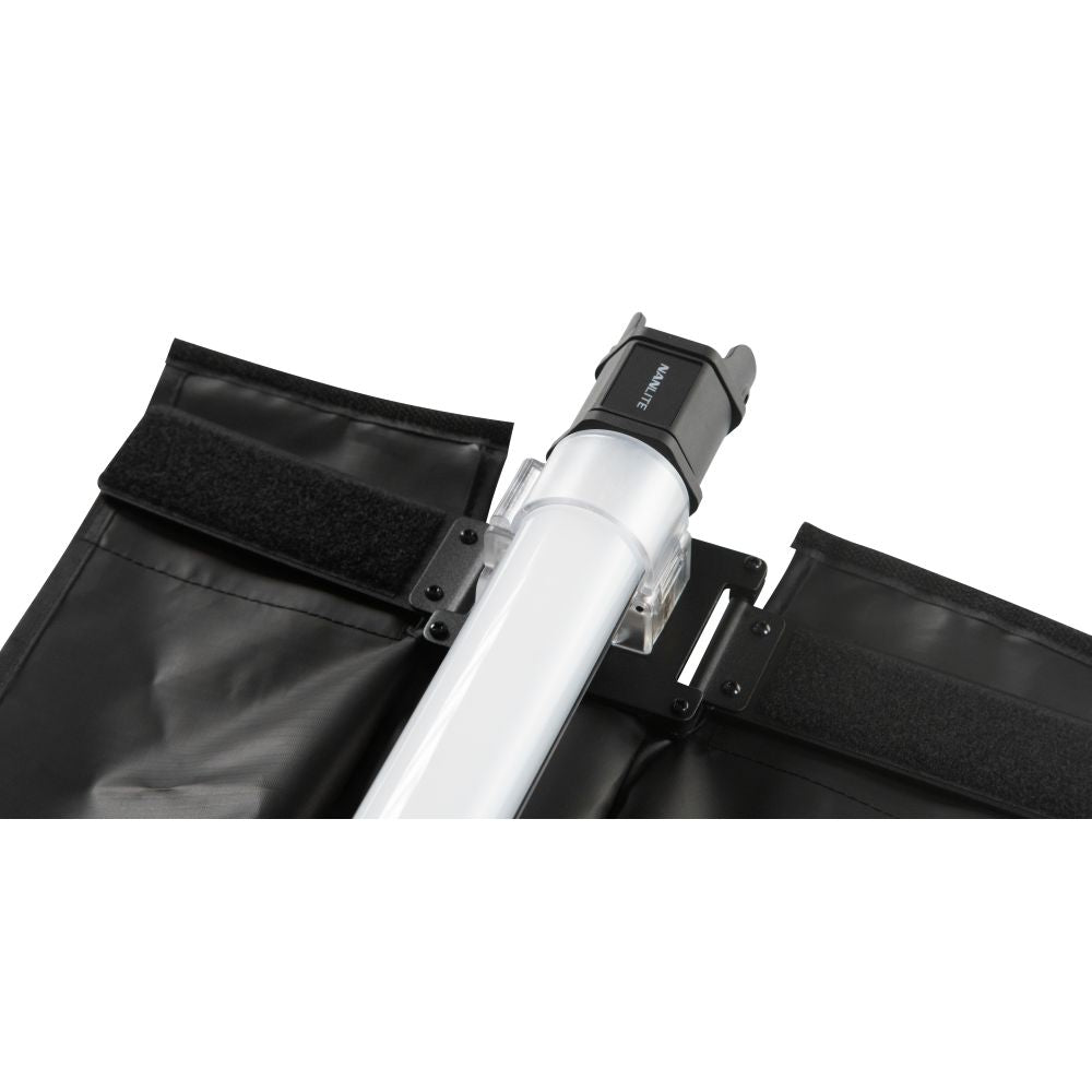 Nanlite Barndoor con Eggcrate per Pavotube II 30C