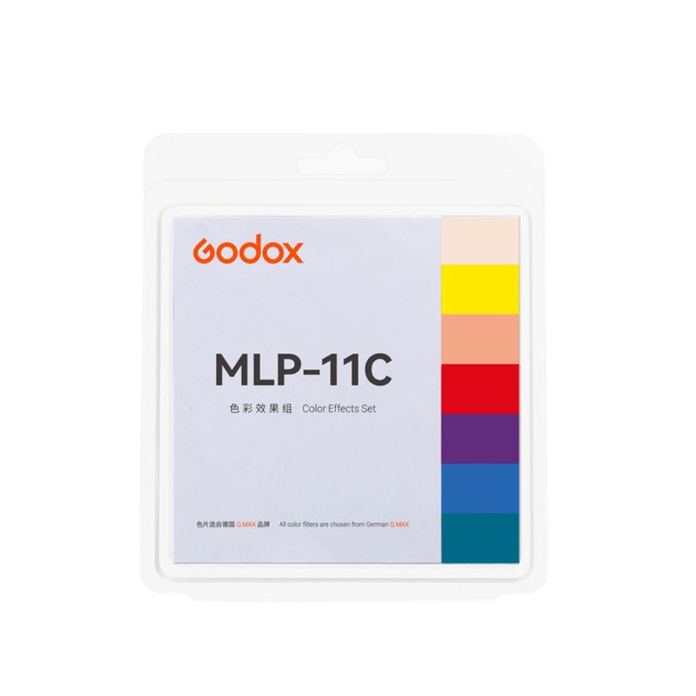 Kit di gel colorati Godox per Gel Frame 11C ( MLP / BLP / BFP )
