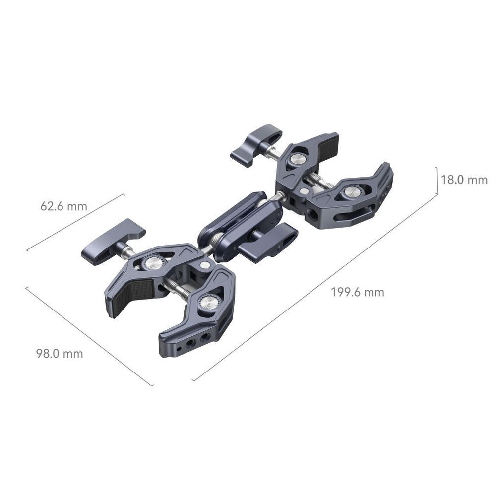 Morsetto SmallRig Super con morsetti doppi a forma di granchio 4103B