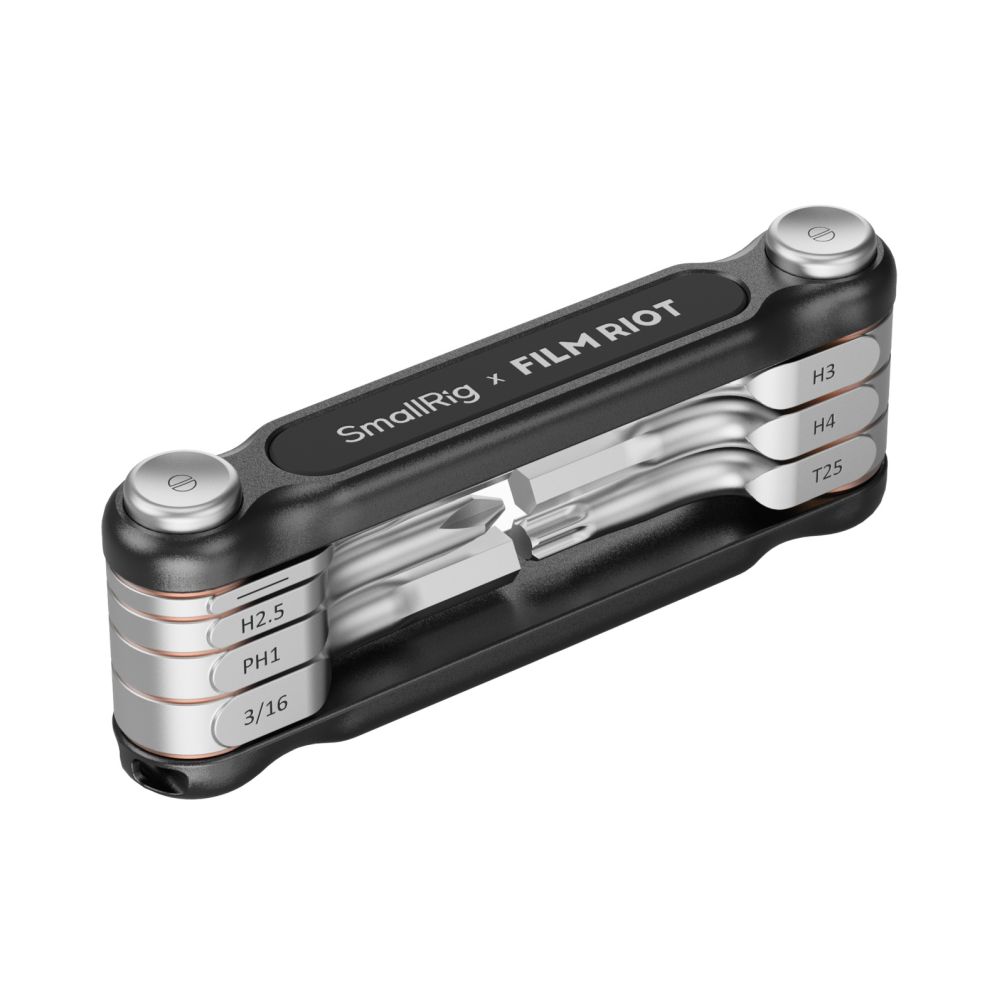 SmallRig x FILM RIOT 7-in-1 Folding Wrench Set with Multiple Angle Positioning (Black) 4374