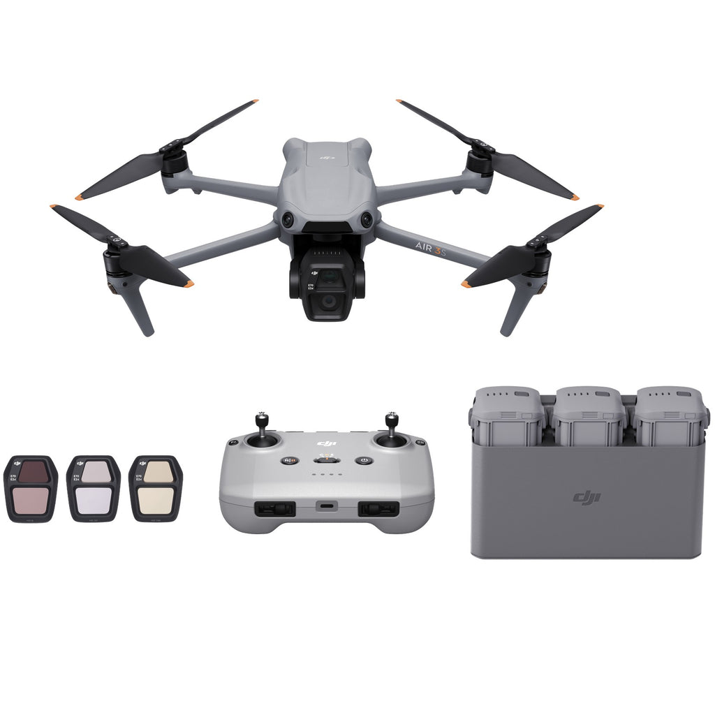 DJI Air 3S Fly More Combo + RC-N3 Telecomando Controller